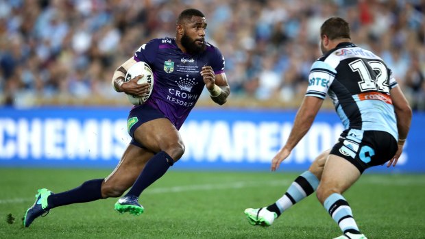 Big challenge: Going from the NRL to the Wallabies will be steep learning curve for Marika Koroibete. 