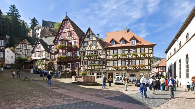 Find traces of history dating back to the Bronze Age in Miltenberg, Germany.