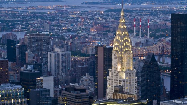 The 1929 Chrysler building was briefly the world's tallest. 