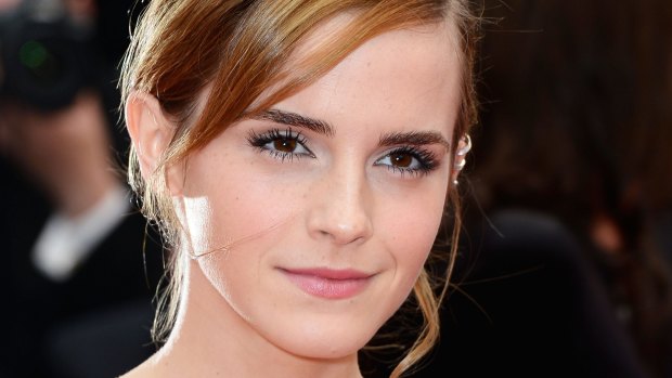 Still a princess: Emma Watson.