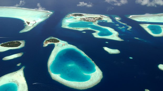 Wearing bikinis is 'strictly prohibited' on local islands in the Maldives.