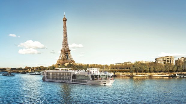 After cruising the Seine, the AmaLegro handily docks in the heart of Paris.