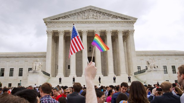 The Supreme Court's decision to legalise gay marriage everywhere in the US was greeted with immense joy across the nation.