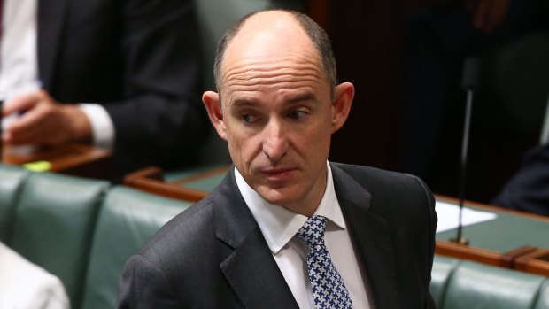 Federal MP Stuart Robert in Parliament House.