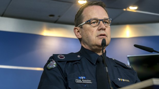 Assistant Commissioner Ross Guenther, Victoria Police head of counter-terrorism.