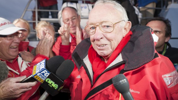 Multiple Sydney-to-Hobart winning owner Bob Oatley.