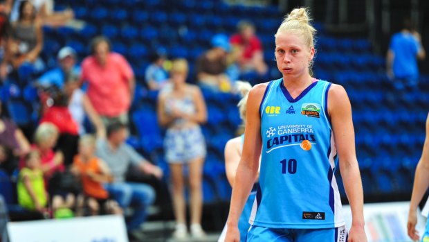 Abby Bishop just needs medical clearance to re-sign with the Canberra Capitals.