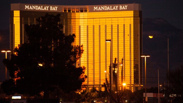 The Mandalay Bay Casino on the Las Vegas Strip.