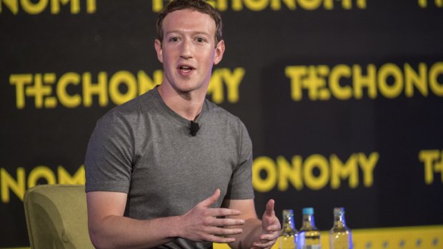 Facebook chief Mark Zuckerberg denies that fake news and hoaxes are a major problem for his social media service.