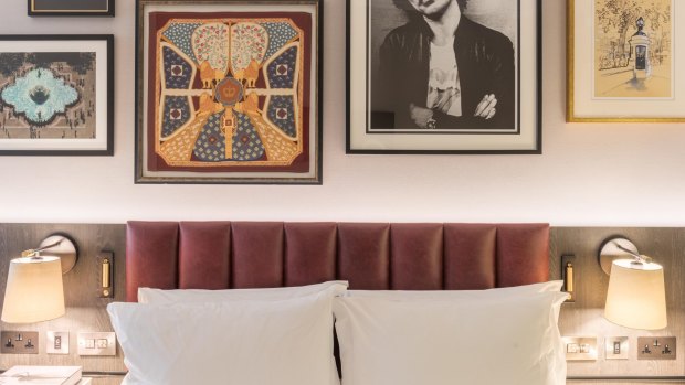 Sleek and modern with retro touches: A room at the Trafalgar St James.