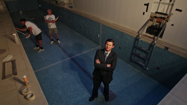 Saving swimming pool's worth of water: Peter Rugg, manager of the Radisson Blu Hotel Sydney, where sustainability is front and centre. 