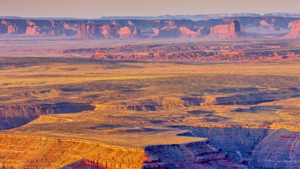 Muley Point, Utah, offers a view of America's other grand canyon. 