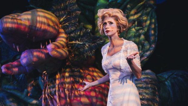Esther Hannaford in Little Shop of Horrors.
