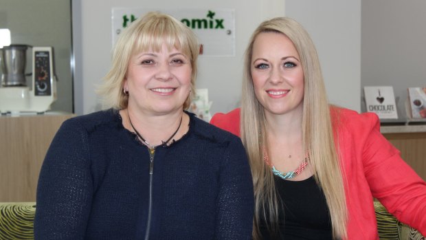 Grace Mazur and her daughter Bianca Mazur.