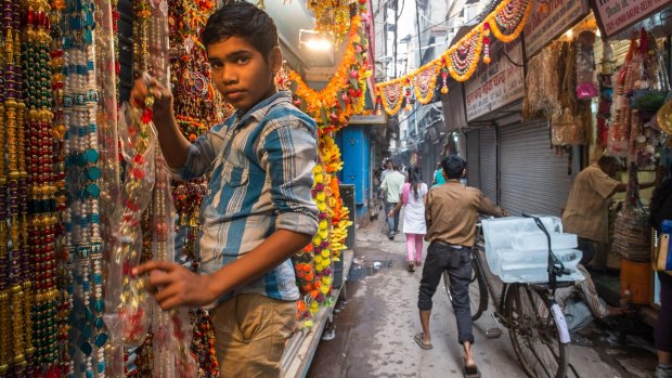 Old Delhi's labyrinthine network of bazaars and laneways can be traced back to the 6th century BC.
