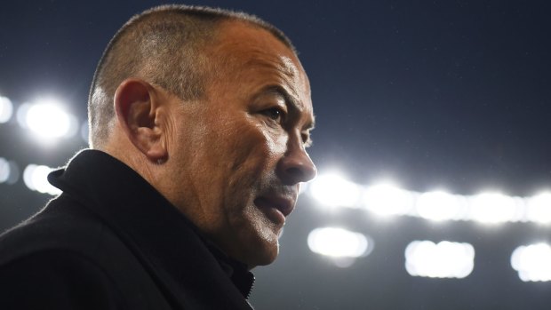 Incoming spray: Eddie Jones will not be pleased England conceded 21 points to the Springboks.