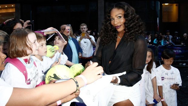 Serena Williams attends the annual WTA Pre-Wimbledon Party.
