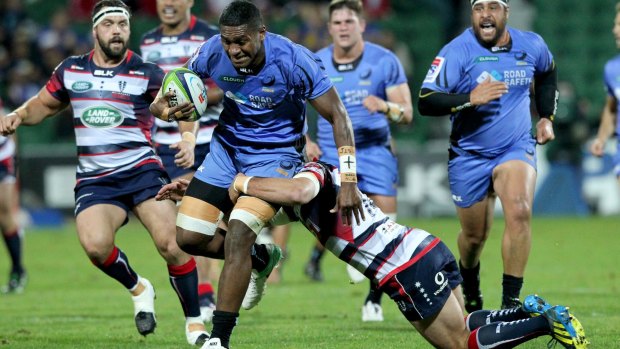 Isi Naisarani, a Fijian back rower, will probably play for the Wallabies at the next World Cup.