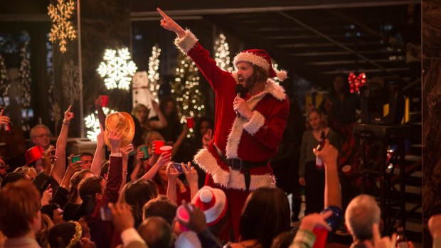 T.J. Miller as Clay Vanstone in <i>Office Christmas Party</i>.