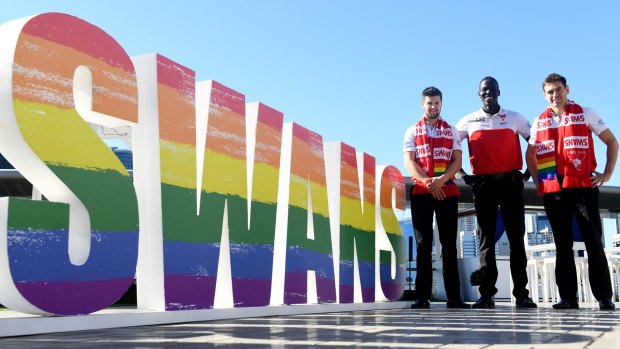 The Swans launch their diversity action plan leading into the first Pride Game played for premiership points in Sydney.