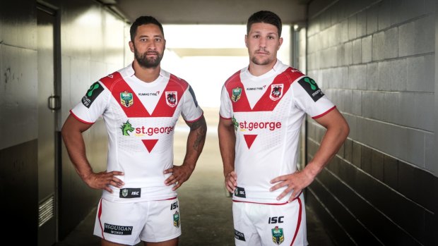 Dynamic duo: Benji Marshall and Gareth Widdop. 