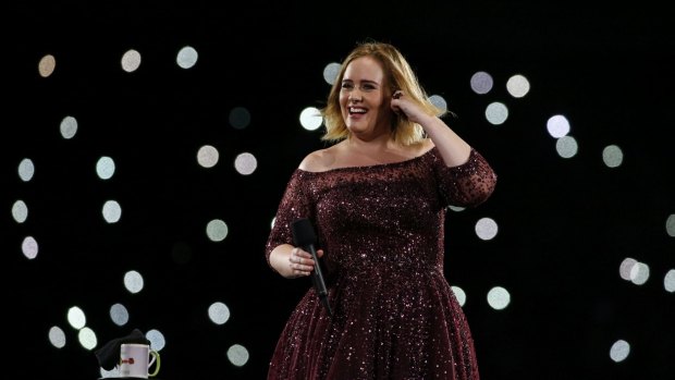 Adele charmed fans in Brisbane over the weekend, but got more than she bargained for when she was attacked by mosquitoes. 