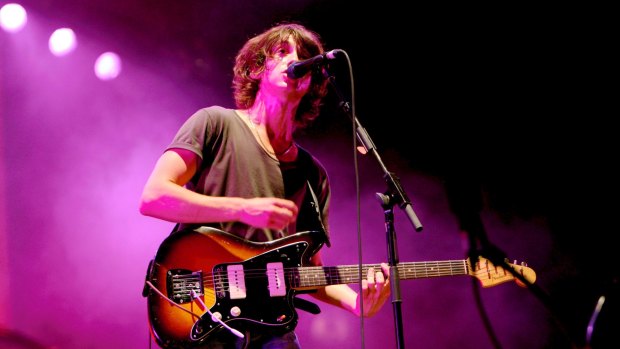 Arctic Monkeys playing in Sydney in 2009.