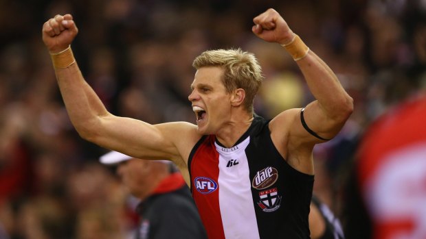 Runner up: Nick Riewoldt of the Saints.