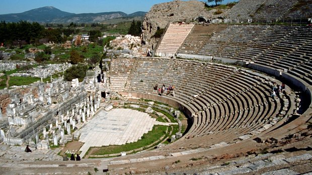 The Great Theatre at Ephesus.