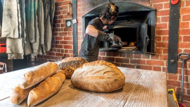 Cannibal Creek Bakehouse uses an oven from the 1890s.