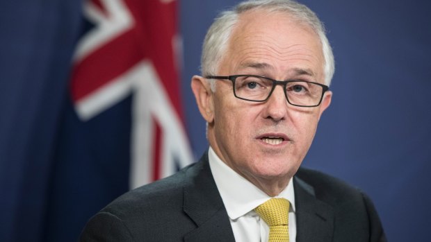 Prime Minister Malcolm Turnbull announces the reshuffle in Sydney.