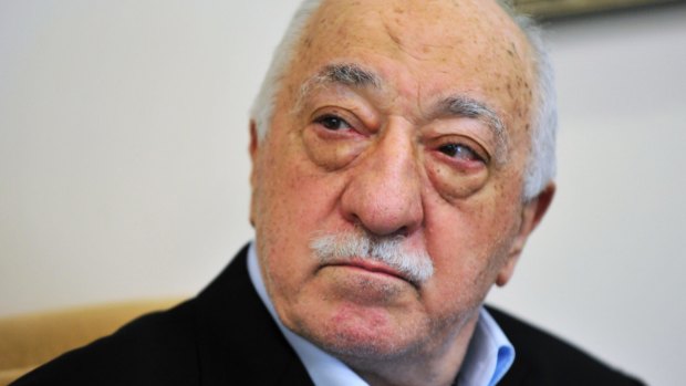 Islamic cleric Fethullah Gulen at his compound, in Saylorsburg, Pennsylvania, in July last year.