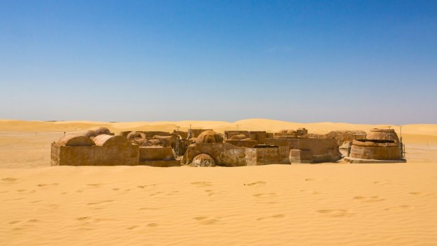 You can feel like a Star Wars character walking through these locations.