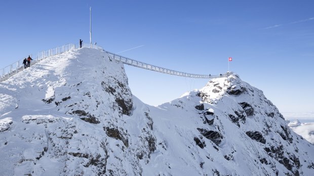 Glacier 3000 Peak Walk Bridge