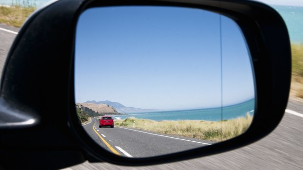 Objects in the rearview mirror may be dodgier than they appear.