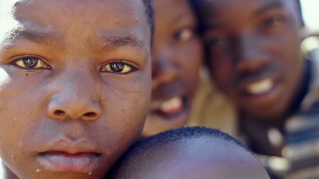 Children in Soweto.