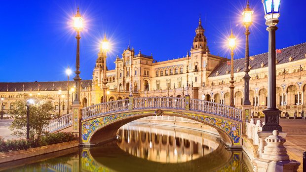 Spanish Square in Seville.