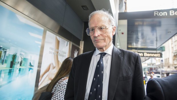 Dyson Heydon is due to decide on his future as royal commissioner on Monday.