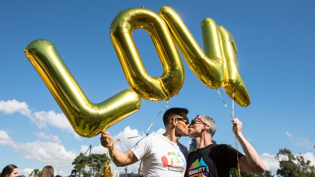 More than 60 per cent of Australians have voted in support of same-sex marriage 