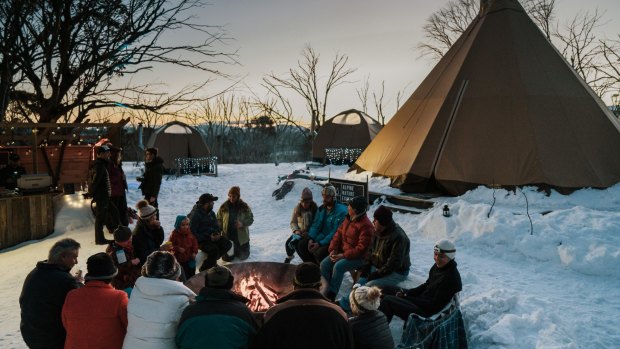 Snowshoe to cheese fondue with Alpine Nature Experience at Mount Hotham. 