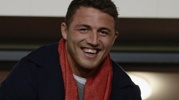 Holding out hope: Sam Burgess.