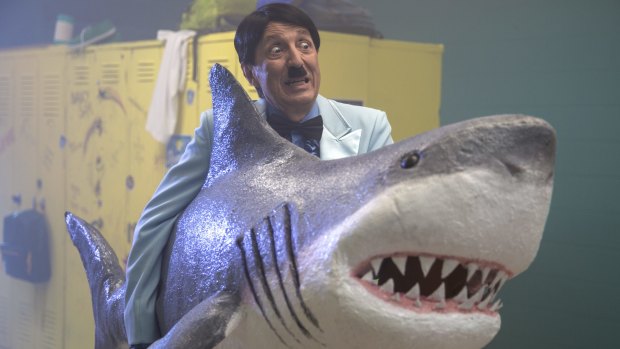 Recurring villain: Even though it's set in the 1980s, the second season of <i>Danger 5</i> features Adolf Hitler.