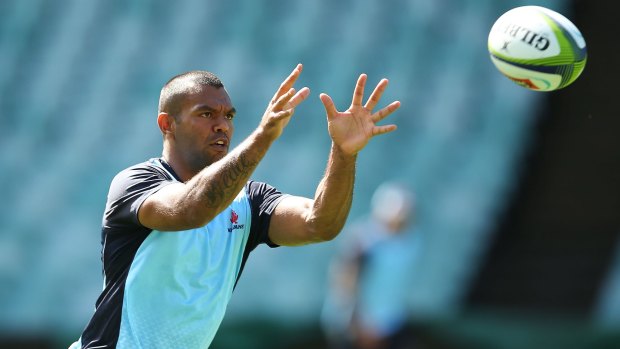 Back to centre: Kurtley Beale.
