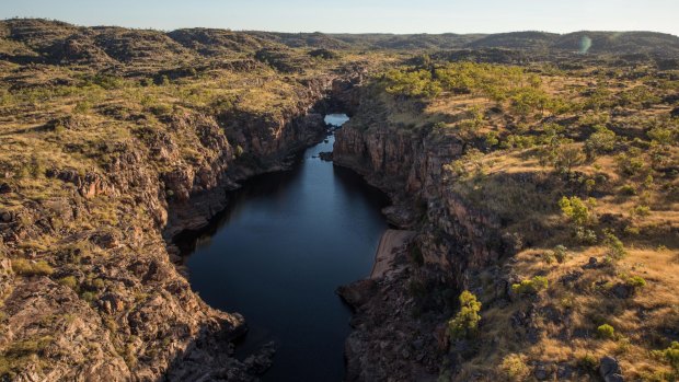 The soaring rock walls of Nitmiluk/Katherine Gorge are best seen from the river.
