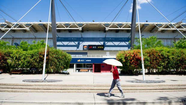The AIS Arena, the capital's biggest indoor venue, may become a specialist volleyball venue.