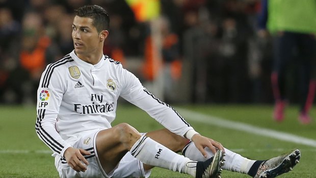 Ronaldo has gained a reputation for winding up opposing fans.