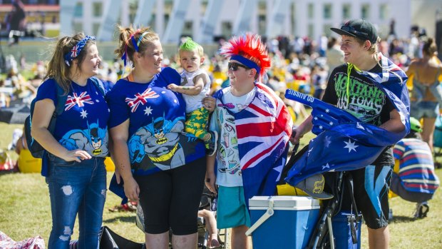 "Where are we supposed to gather in our thousands, waving silly little plastic flags and get all enthusiastic about being Australian?"