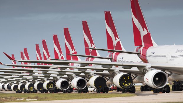 Qantas suspended international flights due to the COVID-19 outbreak, while several other carriers have continued to fly into Australia.