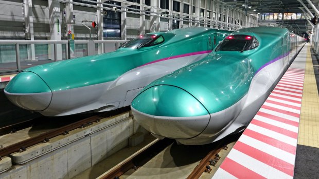 Japan's Seikan Tunnel has allowed shinkansen trains to speed between Hokkaido and Japan's biggest island Honshu.