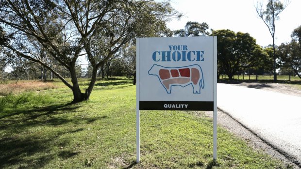 A JBS Australia beef processing plant in Riverview, Queensland.